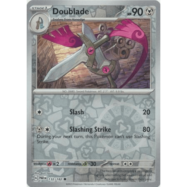 Doublade - 132/182 - Common Foil Español