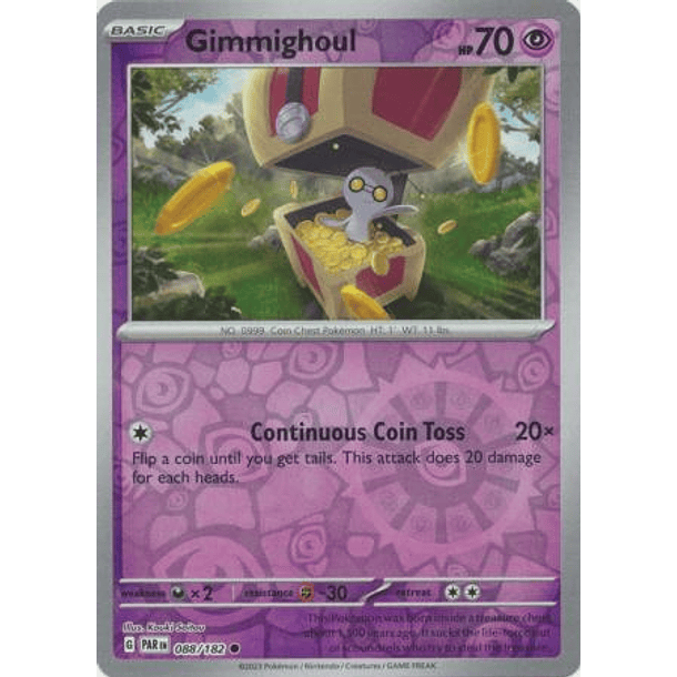 Gimmighoul - 088/182 - Common Foil Inglés