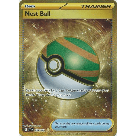 Nest Ball - 255/198 - Gold Secret Rare Inglés