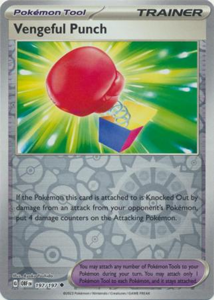 Vengeful Punch– 197/197 –Uncommon Foil– Inglés