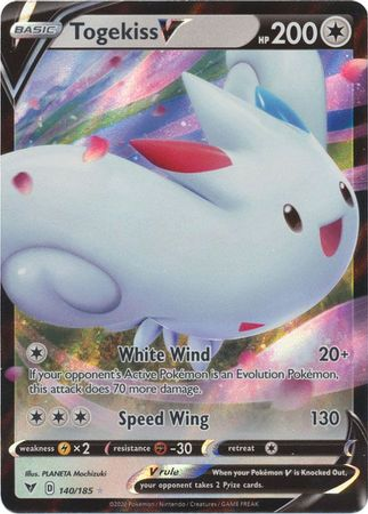 Togekiss V - 140/185 - Ultra Rare- Inglés