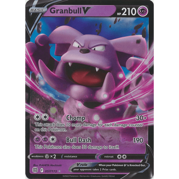 Granbull V - 057/172 - Ultra Rare- Inglés