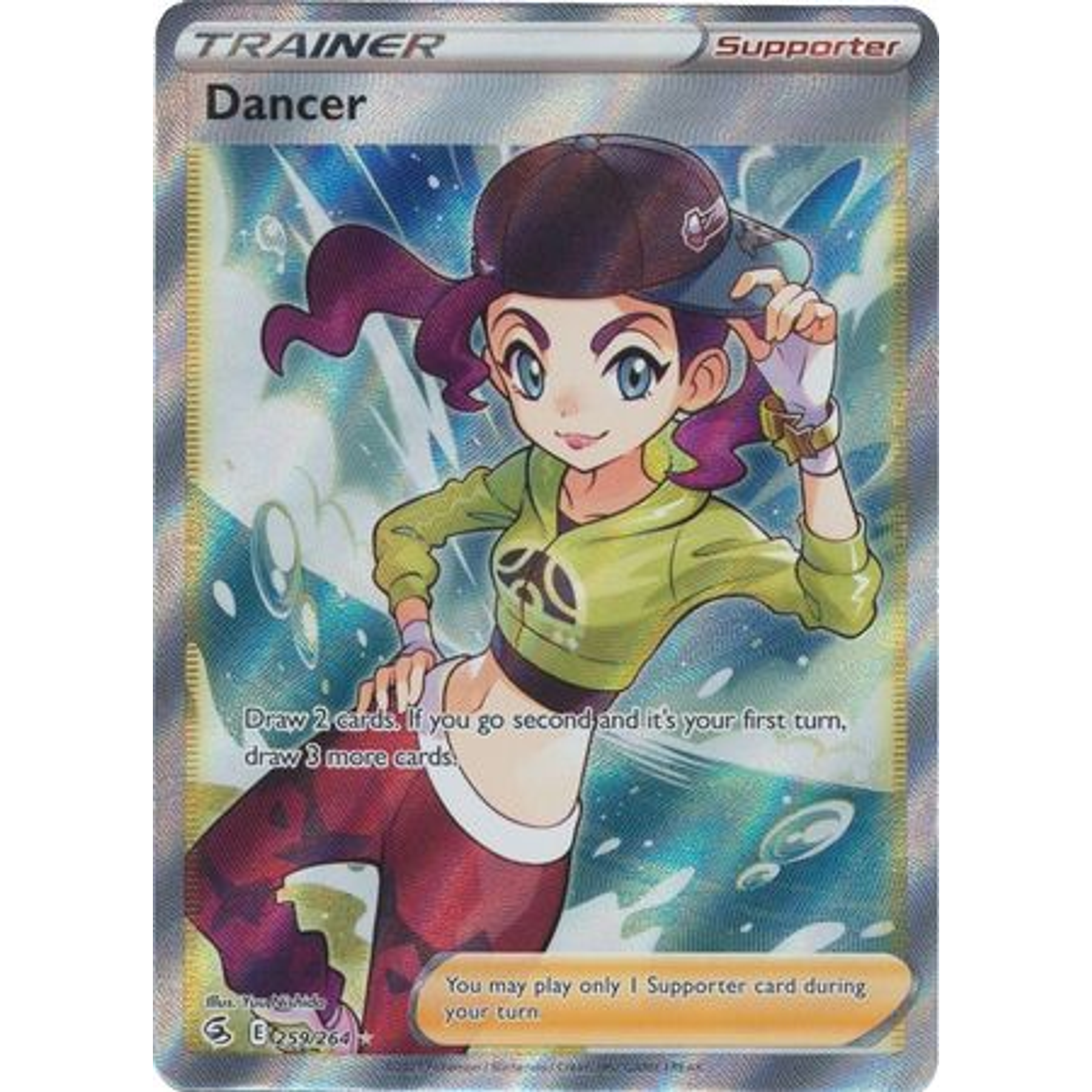 Dancer - 259/264 - Full Art Ultra Rare- Inglés