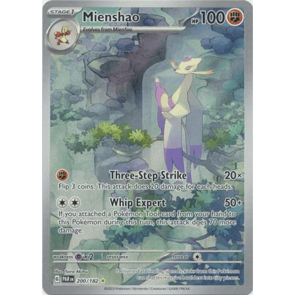 Mienshao - 200/182 - Illustration Rare Inglés