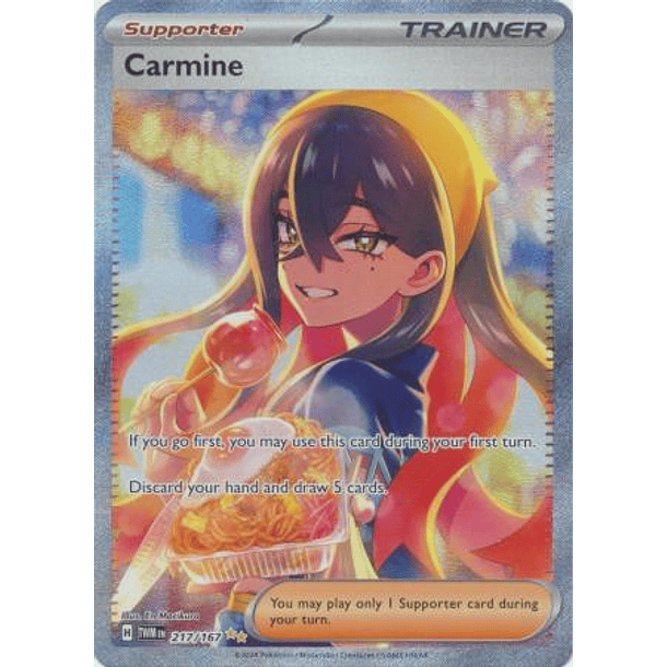 Carmine - 217/167 - Special Illustration Rare Inglés