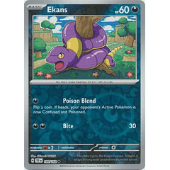 Ekans - 100/162 - Common Foil Inglés