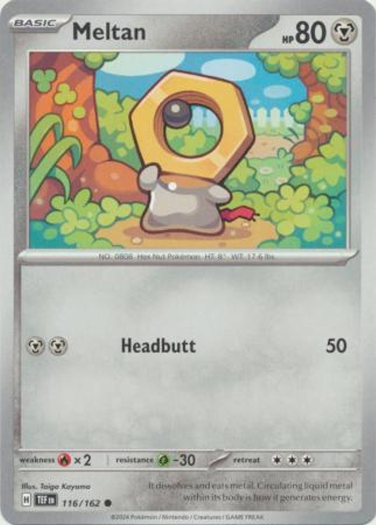 Meltan - 116/162 - Common Inglés