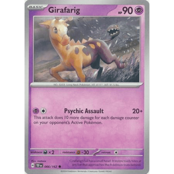 Girafarig - 066/162 - Common Inglés