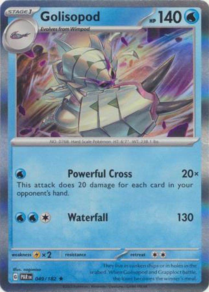 Golisopod - 049/182 - Holo Rare Español