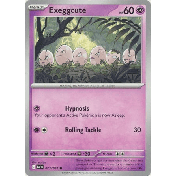 Exeggcute - 023/091 - Common Inglés