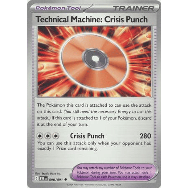 Technical Machine: Crisis Punch - 090/091 - Uncommon Inglés