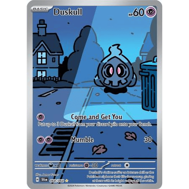 Duskull - 068/064 - Illustration Rare Español