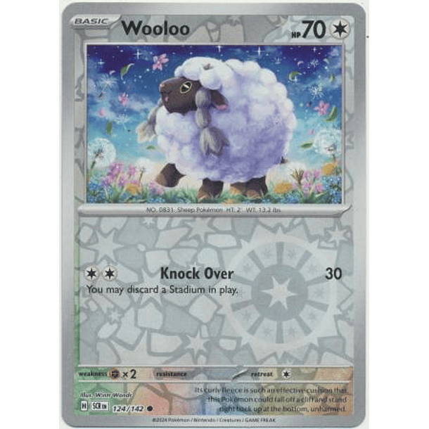 Wooloo 124/142 - Common Foil Inglés