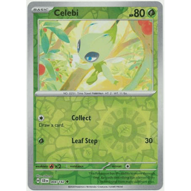 Celebi - 004/142 - Uncommon Reverse Holo Inglés