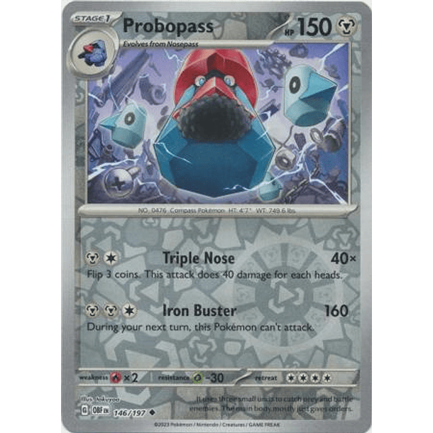 Probopass - 146/197 - Uncommon Reverse Holo– Inglés