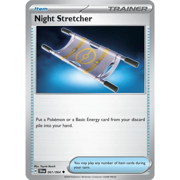 Night Stretcher - 061/064 - Uncommon Inglés