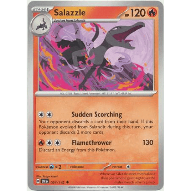 Salazzle - 024/142 - Uncommon Inglés