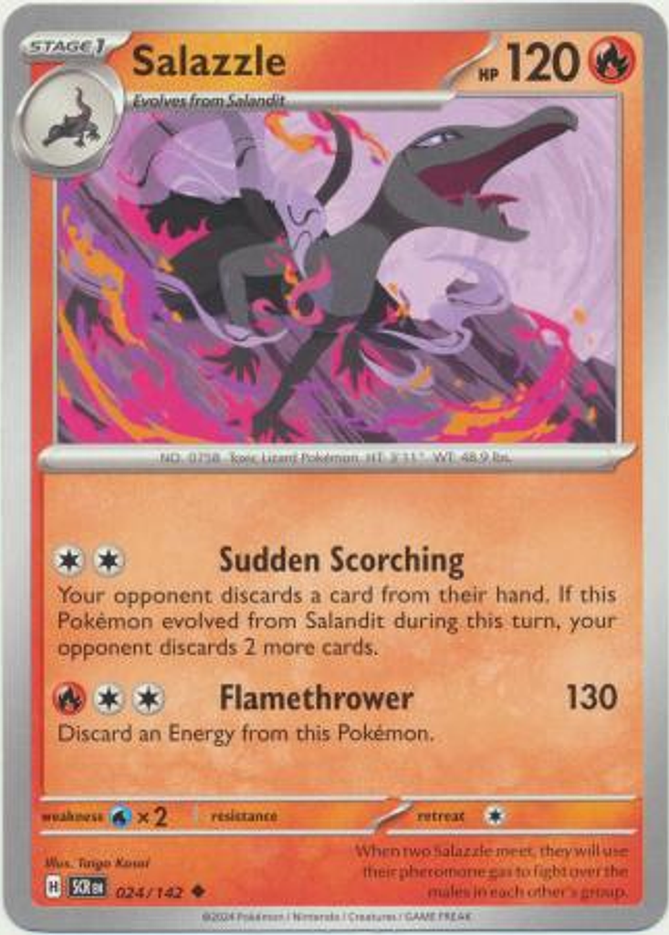 Salazzle - 024/142 - Uncommon Inglés