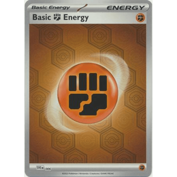 Basic Fighting Energy - SVE006 - Reverse Holo - Inglés