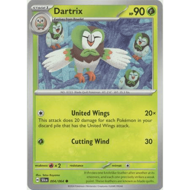 Dartrix - 004/064 - Common- Inglés