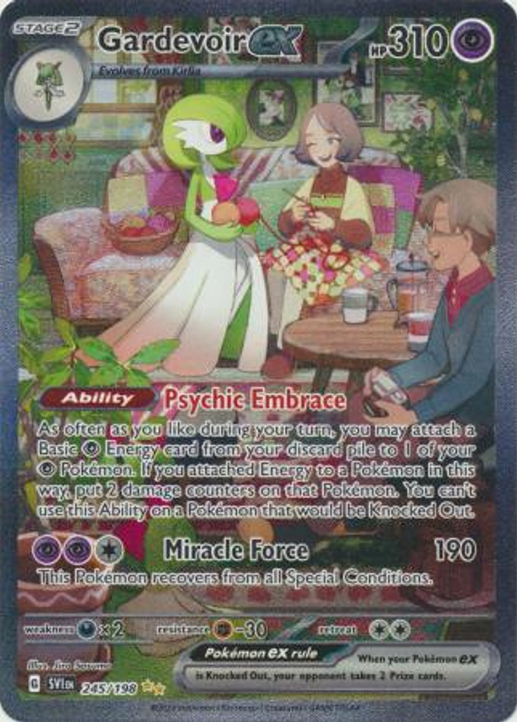 Gardevoir ex - 245/198 - Special Illustration Rare Portugues