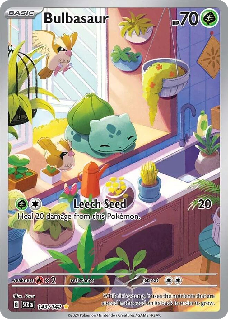 Bulbasaur 143/142 - Full Art Inglés