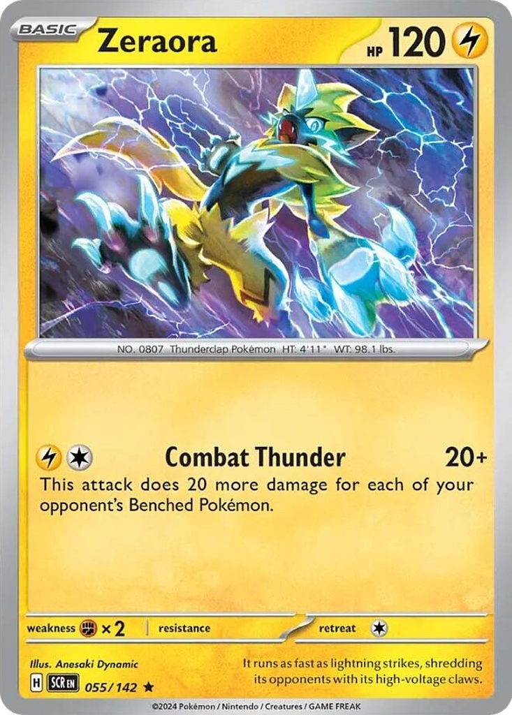 Zeraora - 055/142 - Holo Rare Inglés