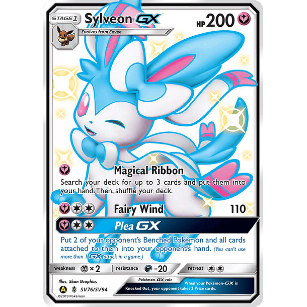 Sylveon GX - SV76/SV94 - Shiny Ultra Rare– Español