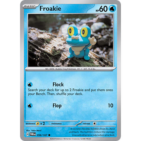 Froakie - 056/167 - Common Inglés