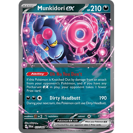 Munkidori ex - 037/064 - Ultra Rare - Inglés