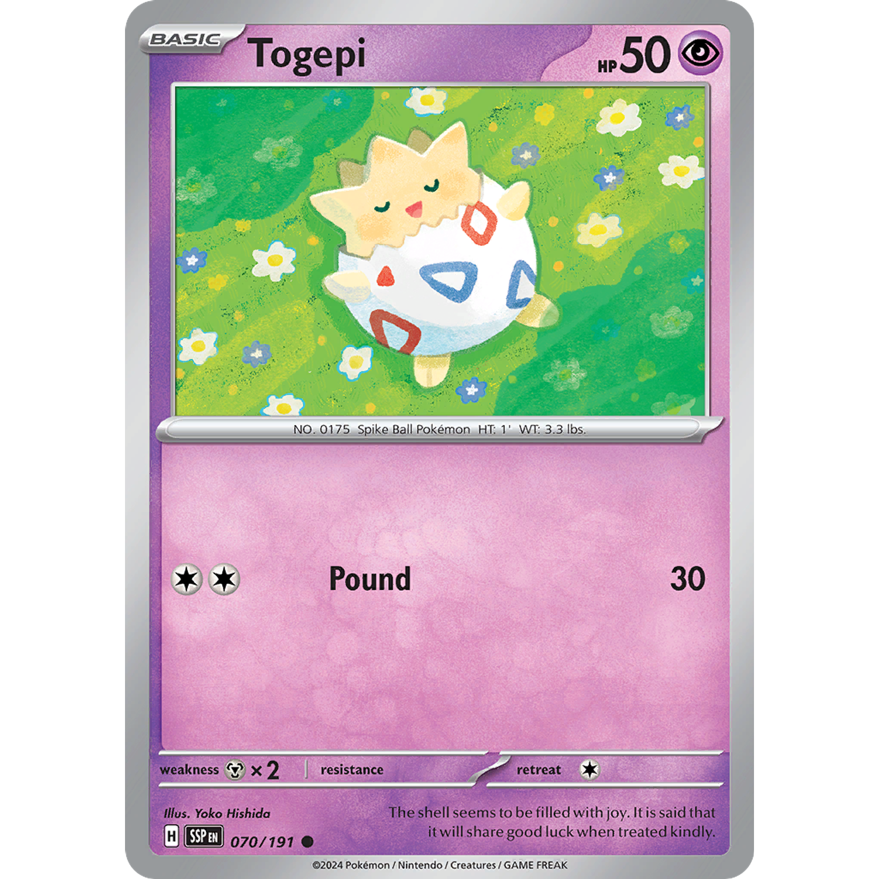 Togepi - 070/191 - Common Inglés