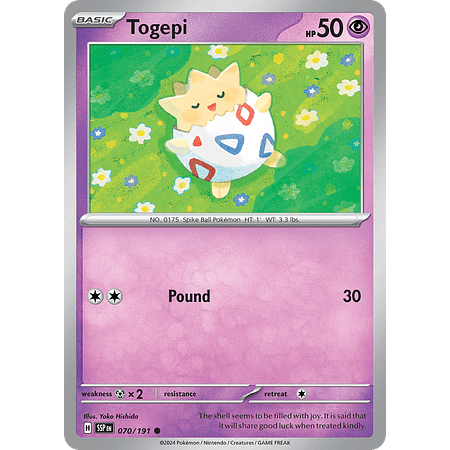 Togepi - 070/191 - Common Inglés