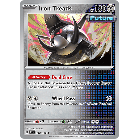 Iron Treads - 118/162 - Uncommon Foil  Inglés