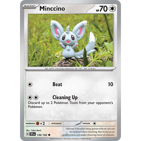 Minccino - 136/162 - Common Inglés