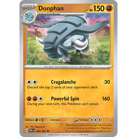 Donphan - 049/091 - Uncommon Inglés