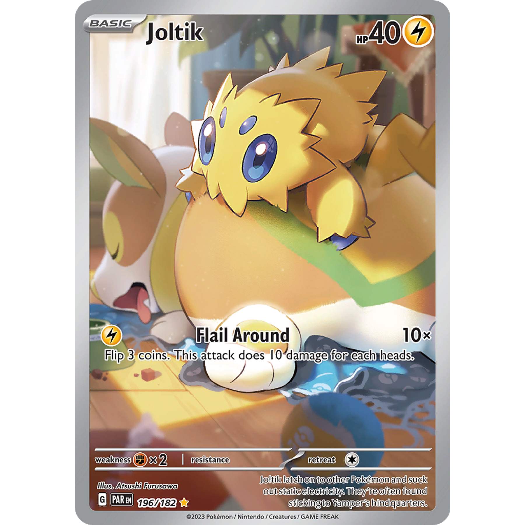 Joltik - 196/182 - Illustration Rare  Español