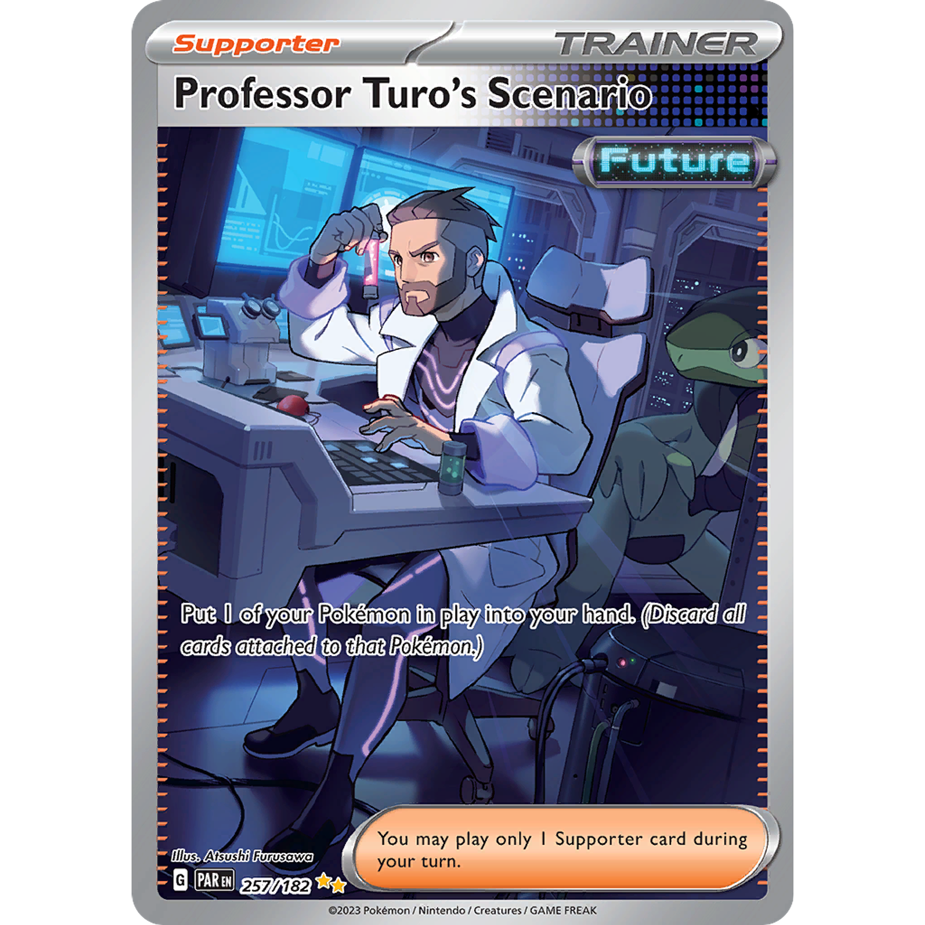 Professor Turo's Scenario - 257/182 - Special Illustration Rare Inglés