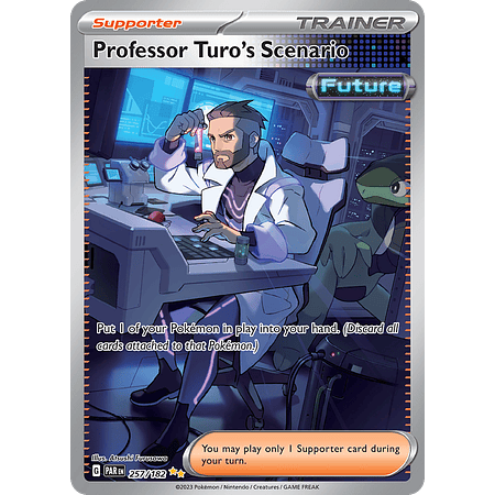 Professor Turo's Scenario - 257/182 - Special Illustration Rare Inglés