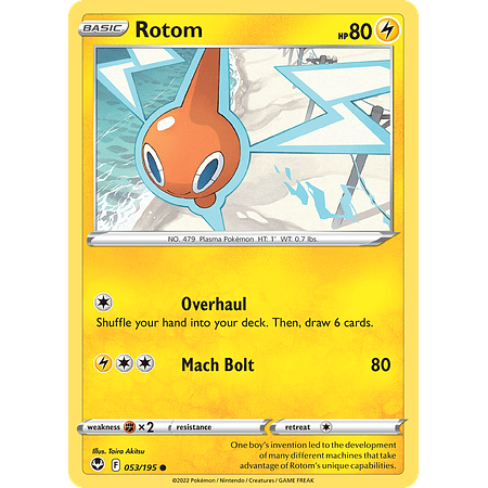 Rotom - 053/195 - Common- Inglés