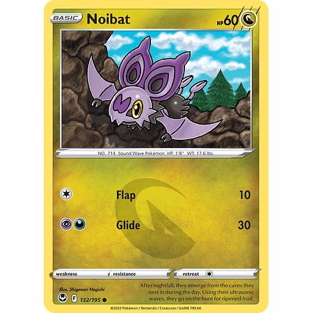 Noibat - 132/195 - Common- Inglés