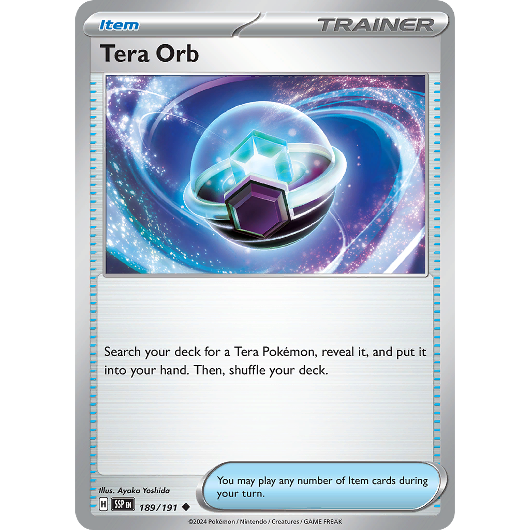 Tera Orb – 189/191 – Uncommon – Español