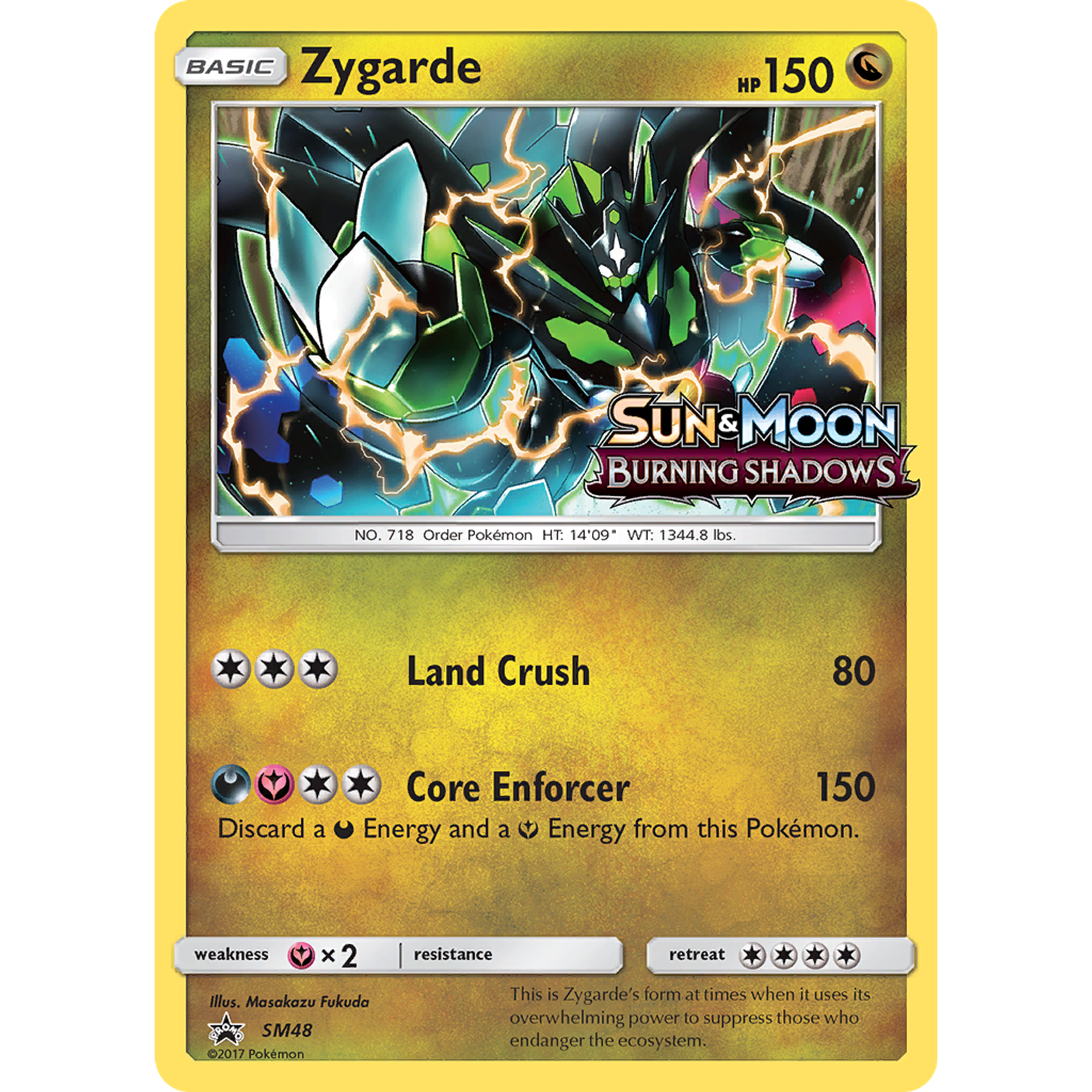 Zygarde SM48 - Inglés