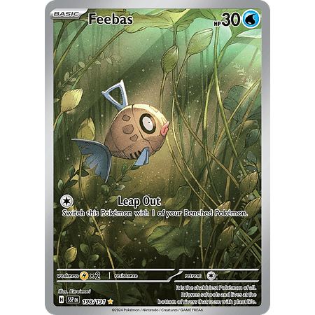 Feebas - 198/191 - Illustration Rare Inglés