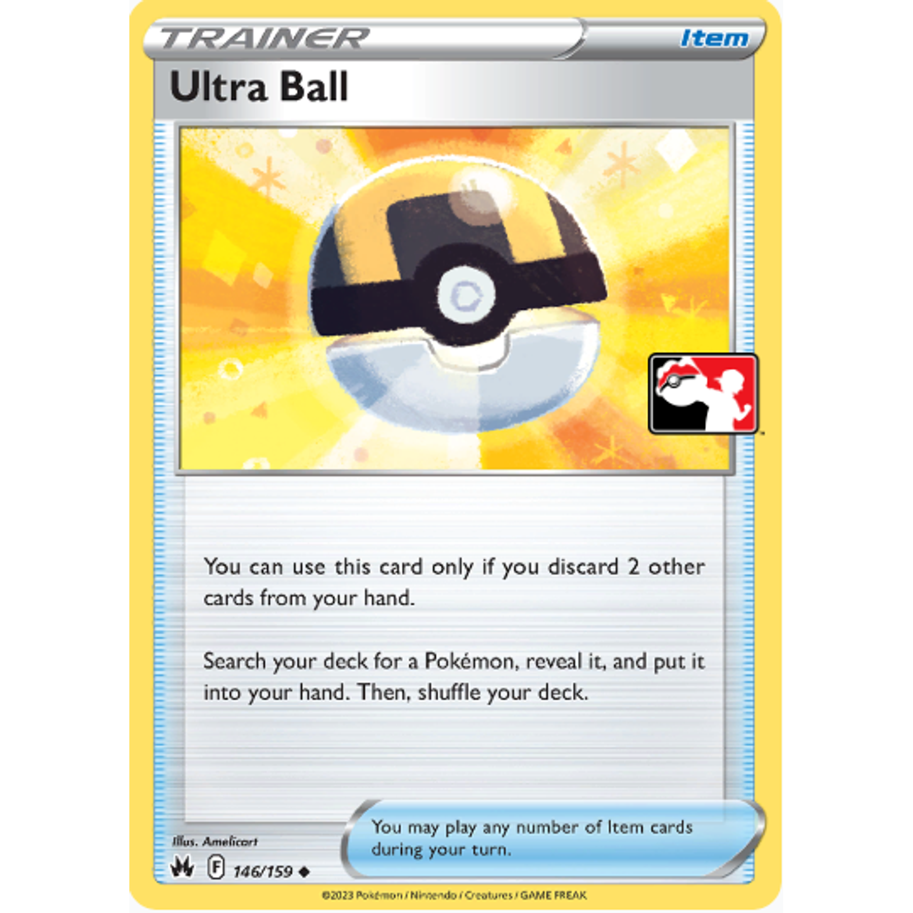 Ultra Ball - 146/159 - Uncommon Holo - Español League