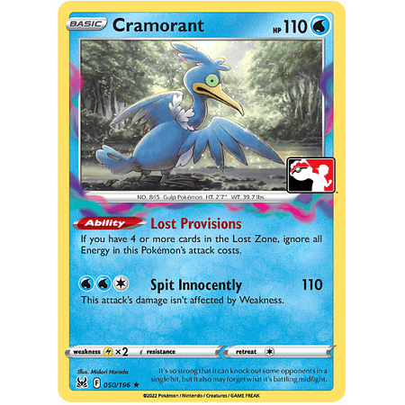 Cramorant 050/196 Rare Holo - Español League