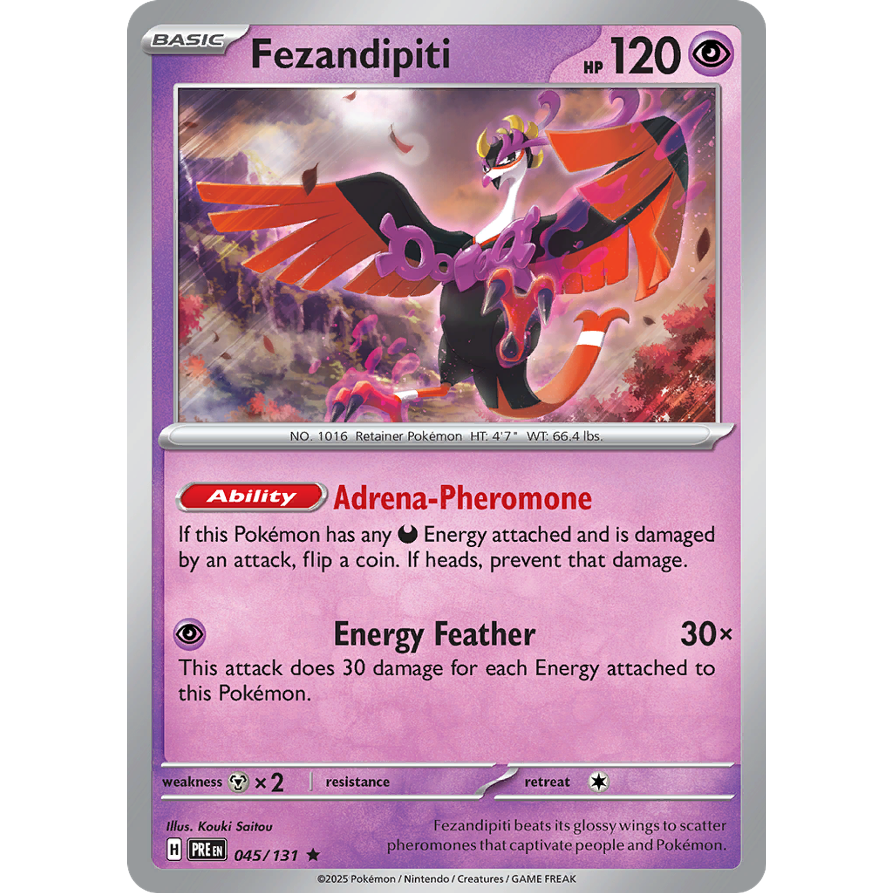 Fezandipiti - 096/131 - Holo Rare Español