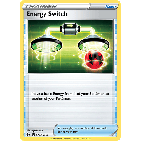 Energy Switch 129/159- Uncommon– Español