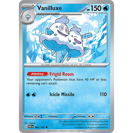 Vanilluxe – 045/182 – Uncommon – Español