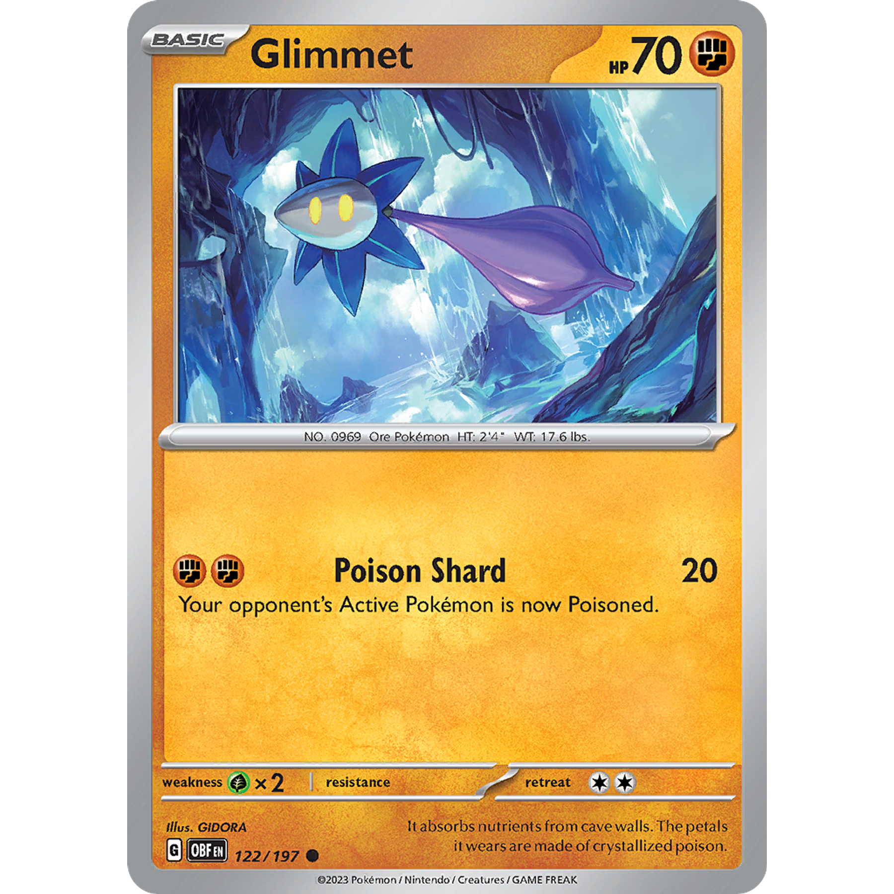 Glimmet– 121/197 – Common– Inglés