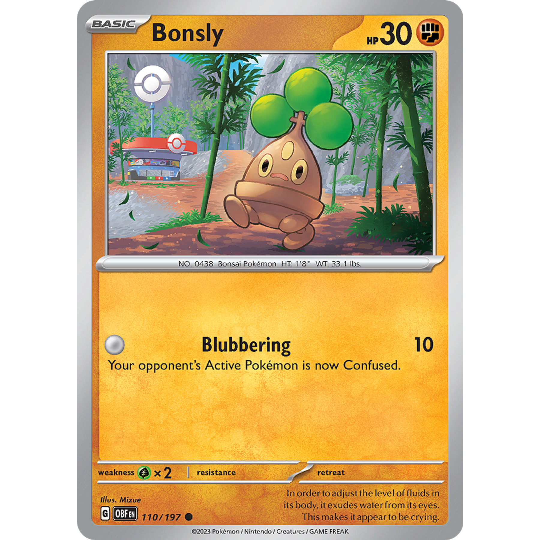 Bonsly - 110/197 - Common – Inglés